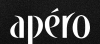 apero custom Schriftzug auf schwarzem Hintergrund