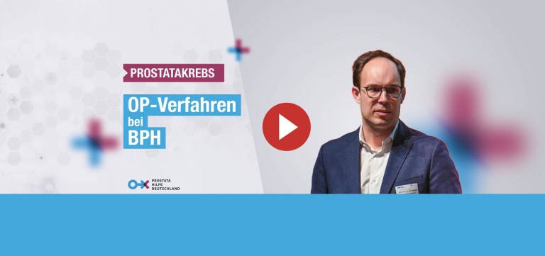 Prostatakrebs: HoLEP-Verfahren bei BPH – Prostata Hilfe Deutschland Headerbild zum Thema Prostatakrebs und HoLEP-Verfahren bei BPH, Prostata Hilfe Deutschland mit Jost von Hardenberg