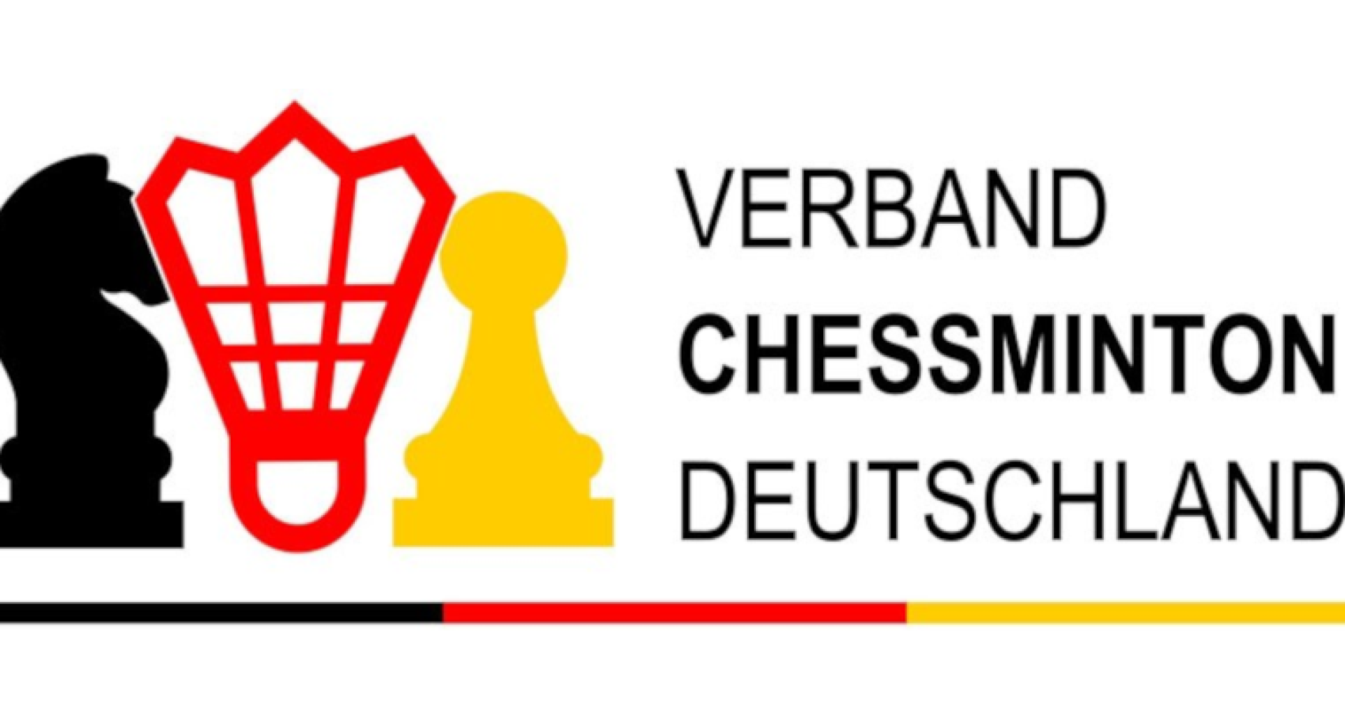 Logo des Verbands Chessminton Deutschland mit Schachfigur und Badminton-Schläger