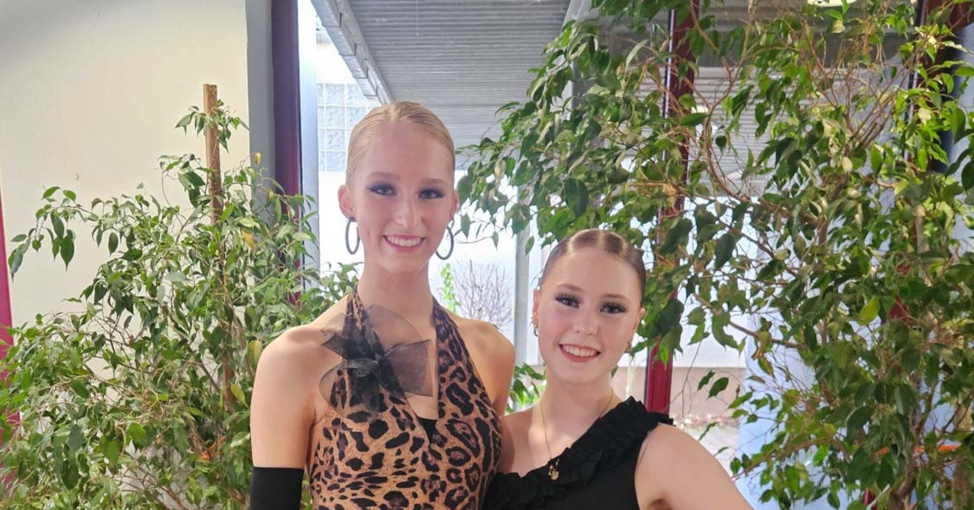 Emilia Tittel und Hannah Schuelke in Landau