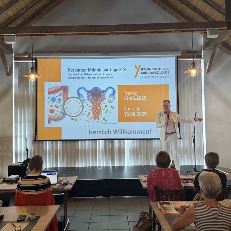 Herborner Mikrobiom Tage 2025 Präsentation zur Frauengesundheit