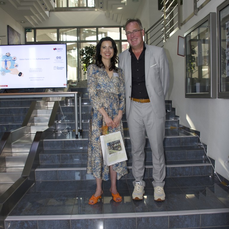 Dorothea Portius und Andreas Schwiertz