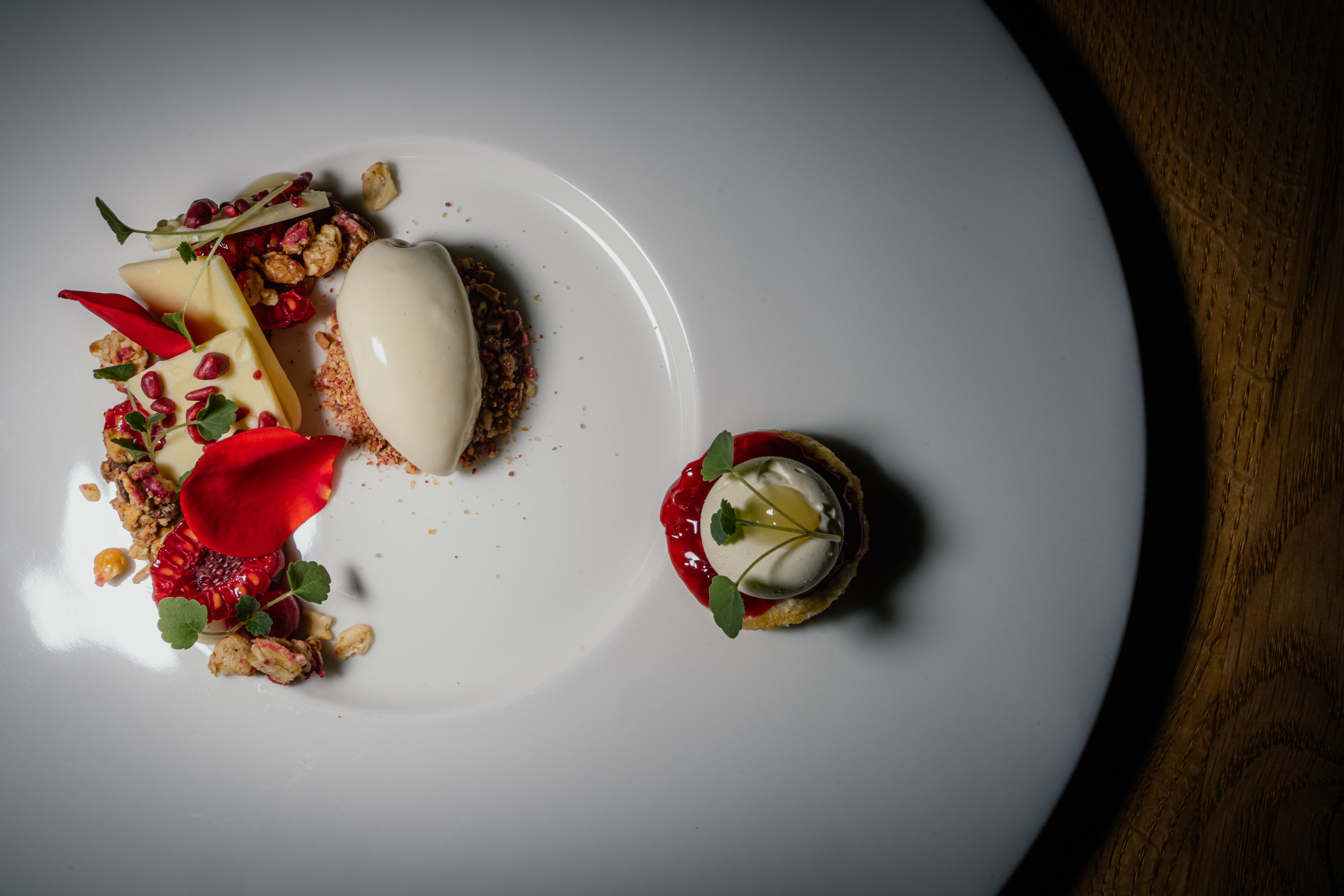 Gourmetküche im Restaurant Kevin Gideon