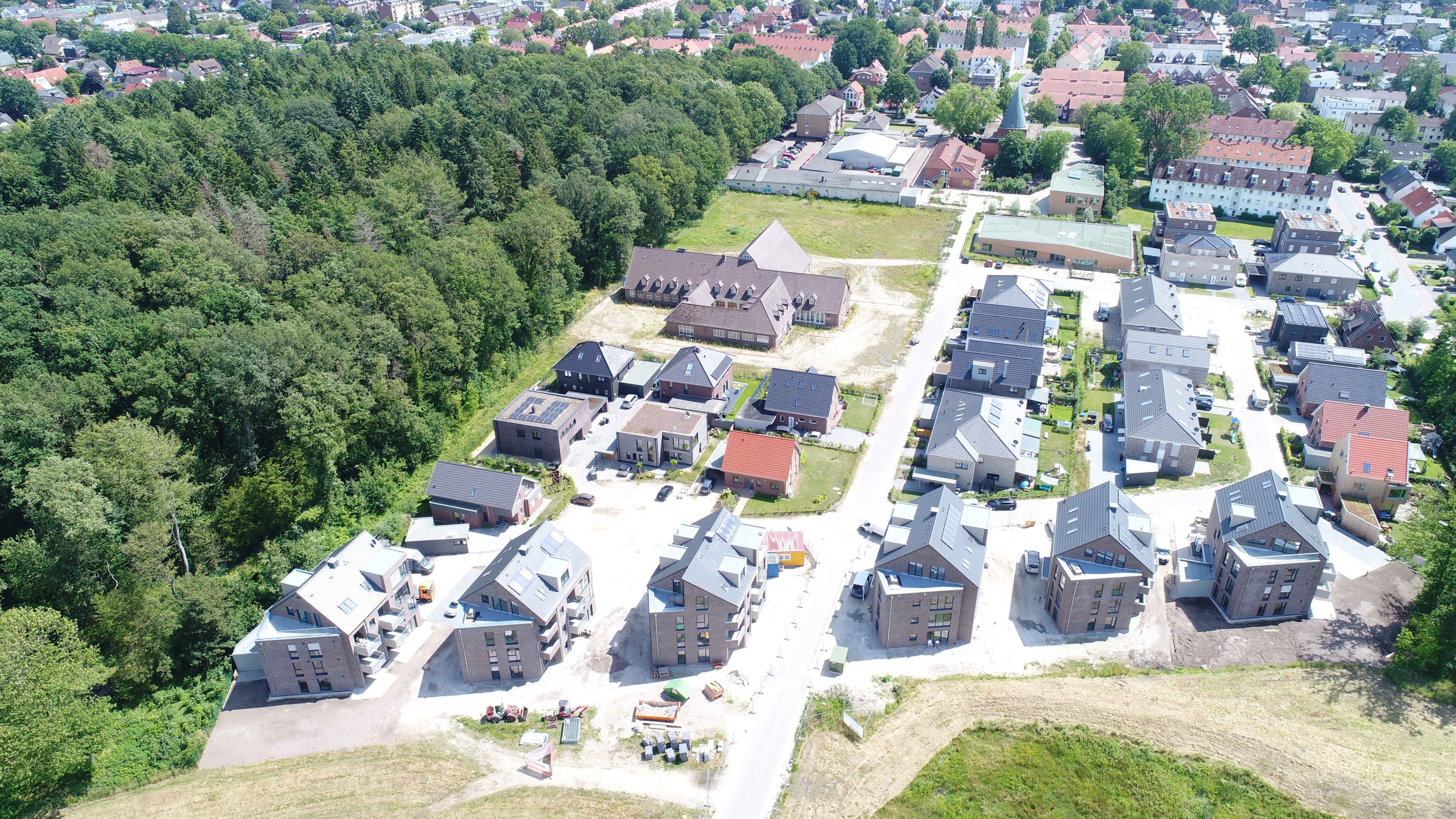 Auf einem etwa fünf Hektar großen Areal des ehemaligen Fliegerhorstes entsteht ein innovatives Wohnquartier. Foto: GSG Auf einem etwa fünf Hektar großen Areal des ehemaligen Fliegerhorstes entsteht ein innovatives Wohnquartier. Foto: GSG
